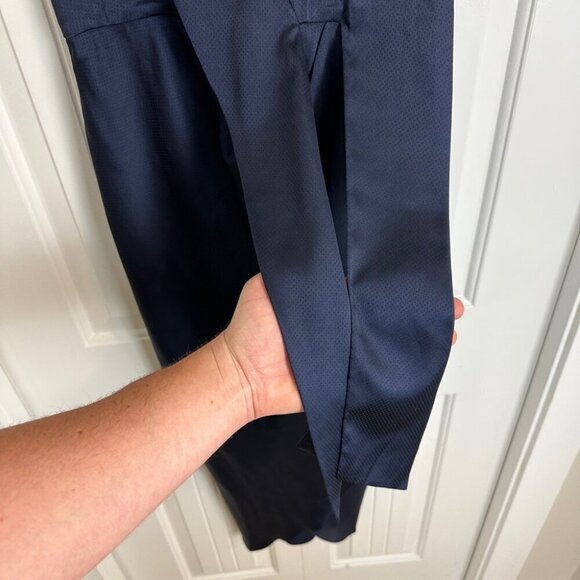 Ted Baker London Navy Blue Long Midi Dress Women’s Size 1 - Picture 12 of 15